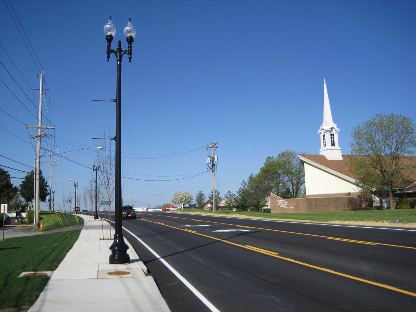 Old Highway 21 Improvements, road