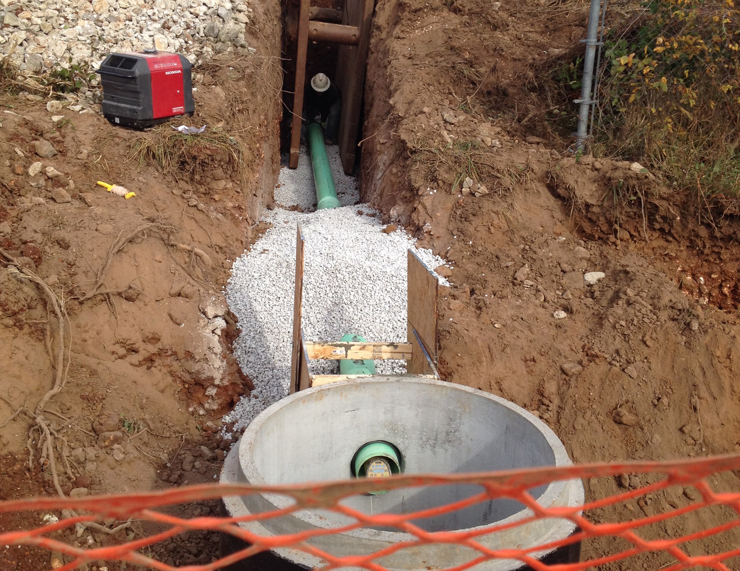 Campbell City Gravity Sewer Extension Construction