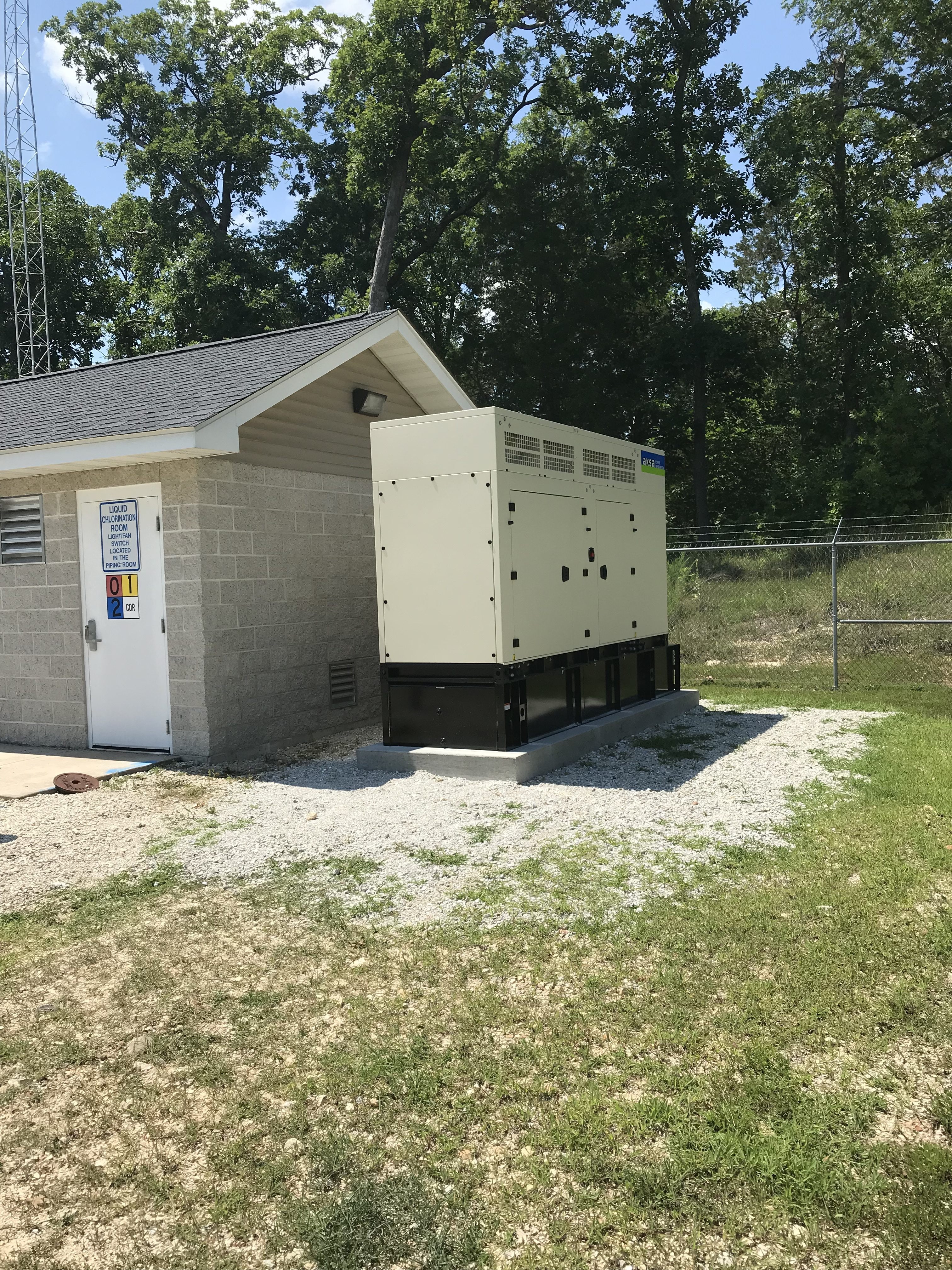 Franklin County Generator, side