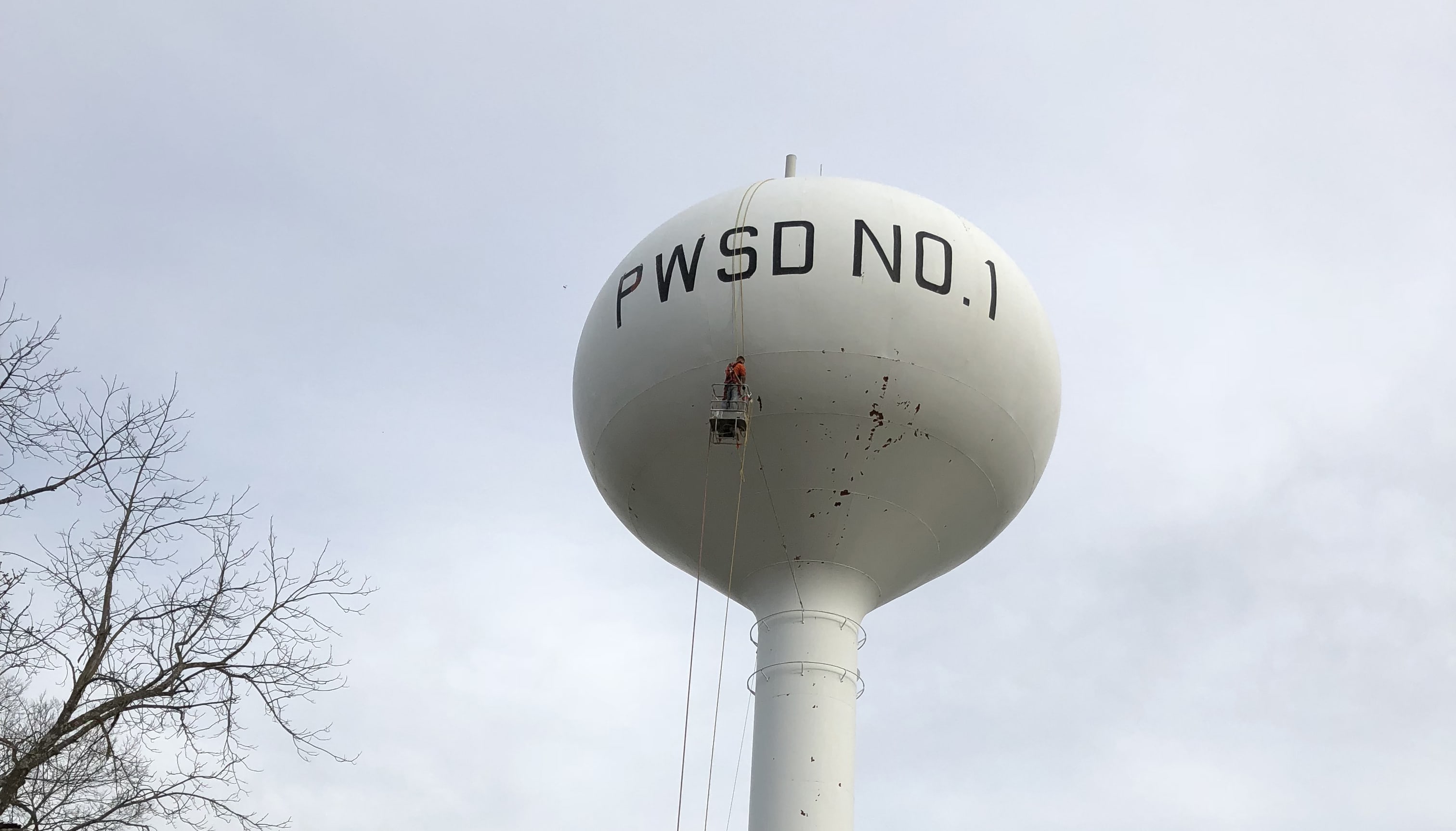 PSWD NO. 1 Water Tank undershot